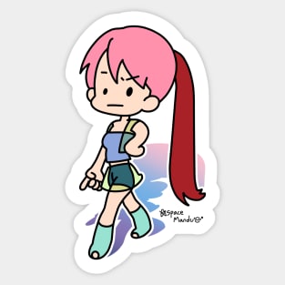 Brave girl Sticker